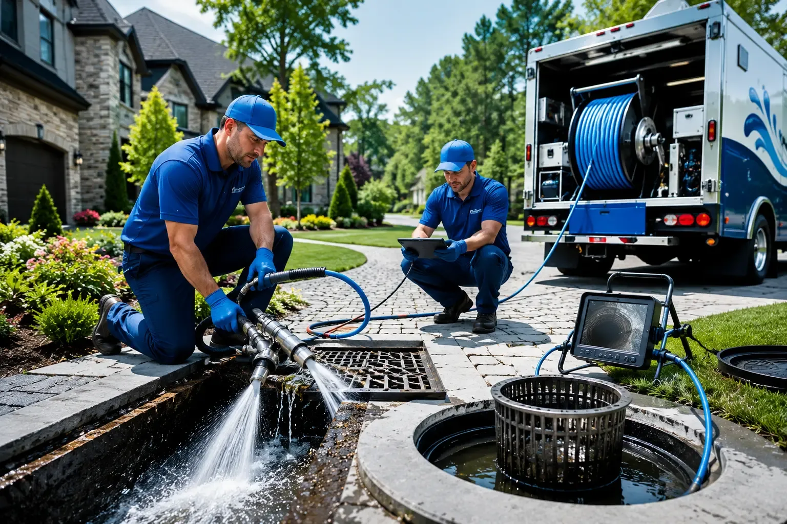 Local outdoor drain cleaning professionals in Clarksville, VA