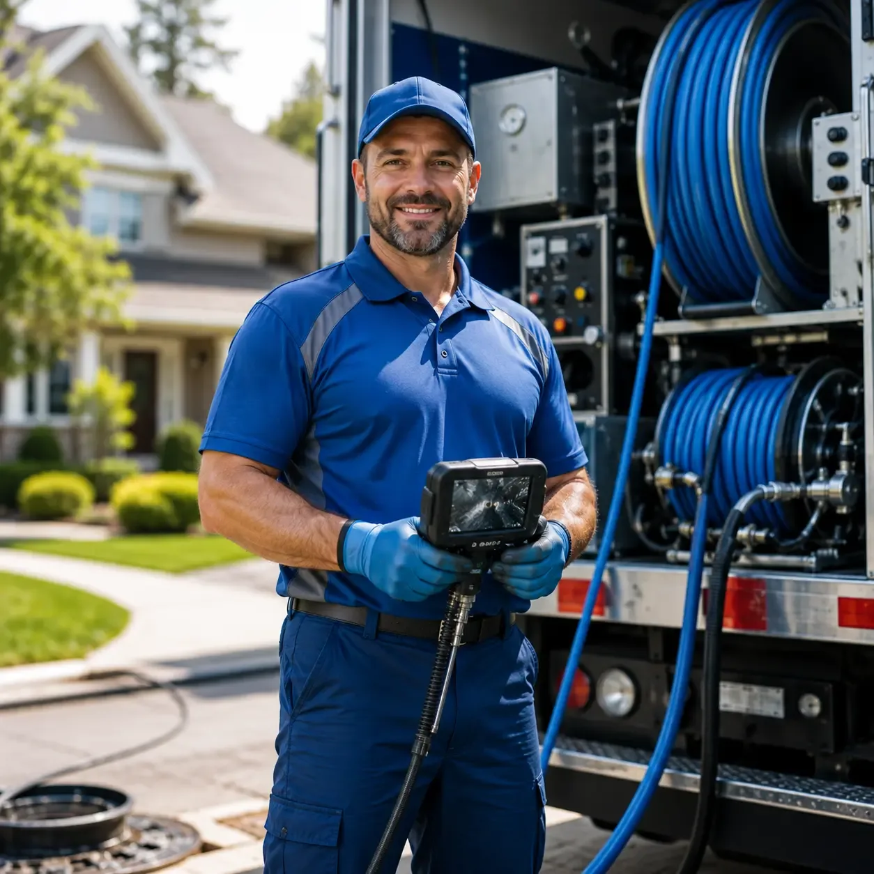 Local outdoor drain cleaning specialists in Clarksville, VA